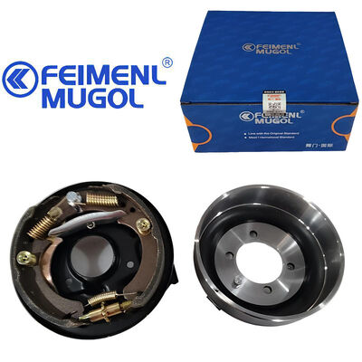 Guter Preis Präzisionsgefertigte 8-94378401 OEM-Bremstrommelbaugruppe für Isuzu NHKR, die eine stabile und gleichbleibende Leistung liefert. Online